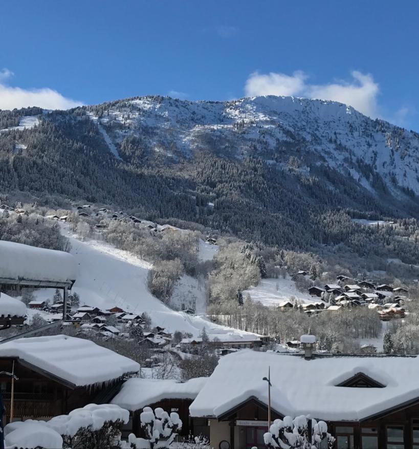 Appartement 2Pieces Hyper Centre Les Houches, Proche Chamonix Buitenkant foto
